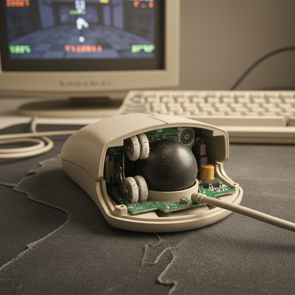 A evolução do mouse gamer: das bolinhas aos sensores de alta precisão